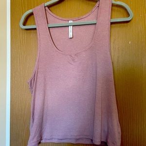 Fabletics Cropped Ribbed Tanktop